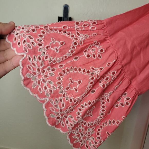 Sweet Magnolia Prairie Barbiecore Oversized Tunic Viscose Dress XL - Picture 4 of 5